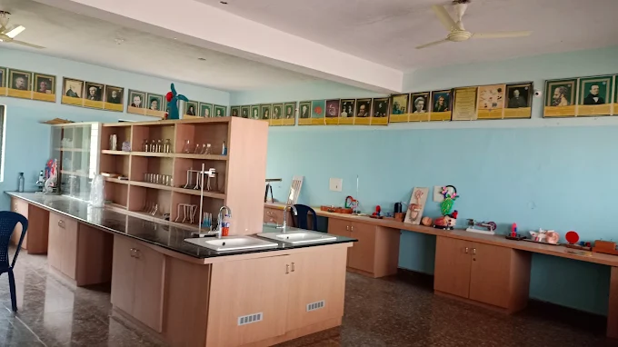 Well-equipped science laboratory